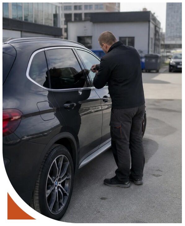 Вскрытие автомобиля БМВ в Череповце от 2555 р. | Разлок-Чрп